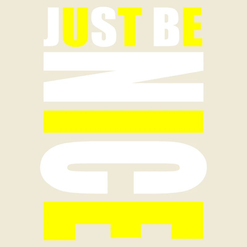 just be nice yellow