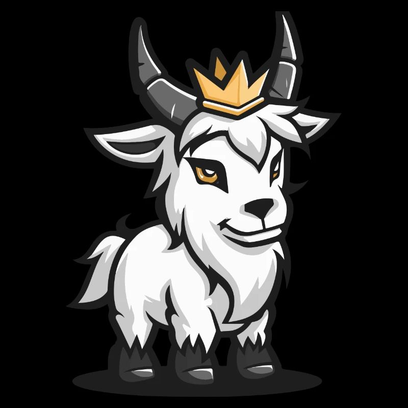 Mountain Goat Comic Crown