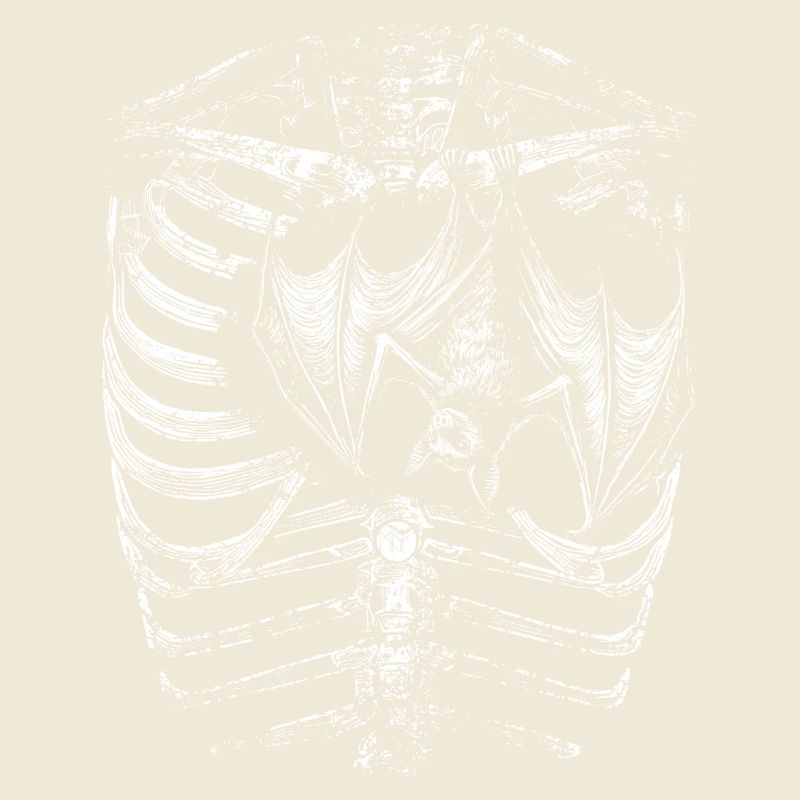 X-Ray Skeleton Body with Bat