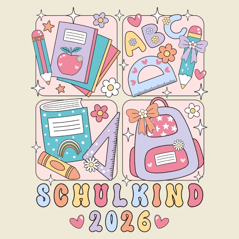 Schulkind 2026 Einschulung Mädchen Geschenkidee