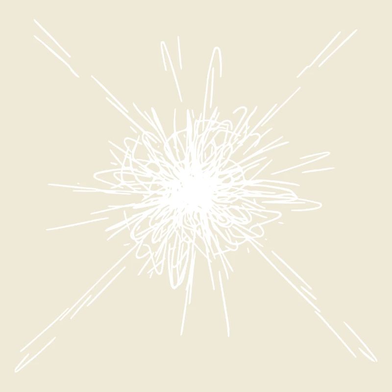 Mandala Explosion Lines Pattern