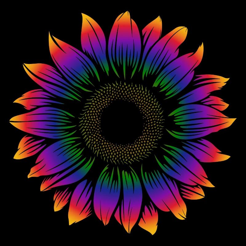 Rainbow Sonnenblume - Sonne - gute Laune
