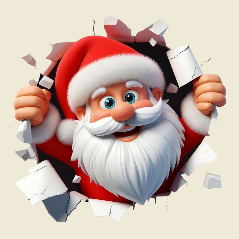 Santa in the hole from the front 1