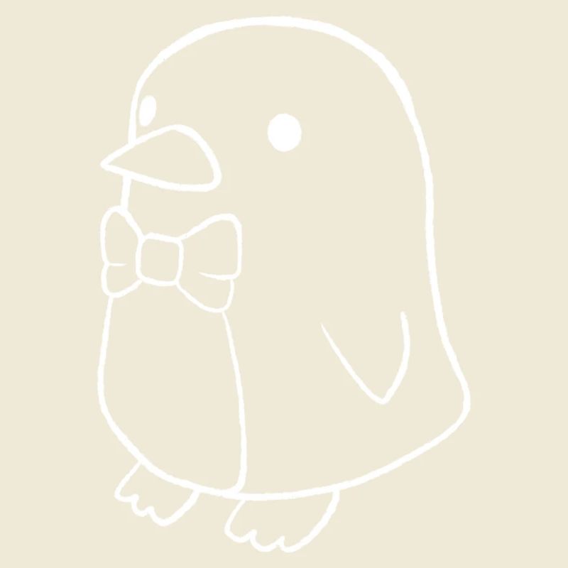 Pingouin élégant