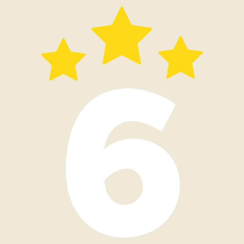 6 Year Star - 6th Anniversary Gift