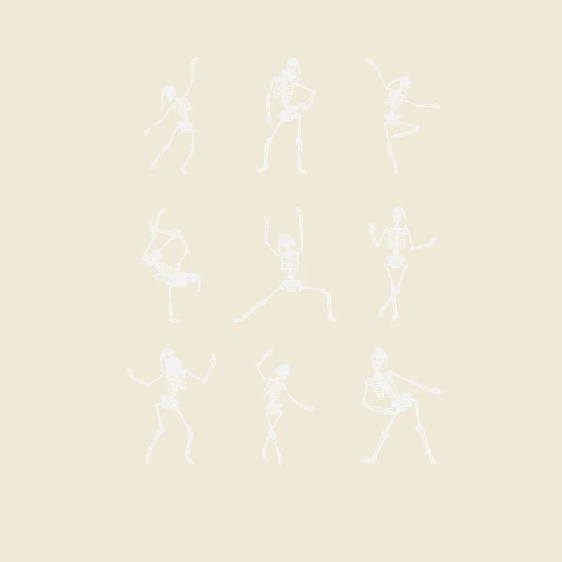 Silhouettes de danse dynamiques