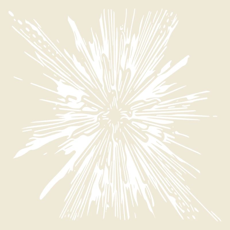 Explosion - Vintage Vector Lignes