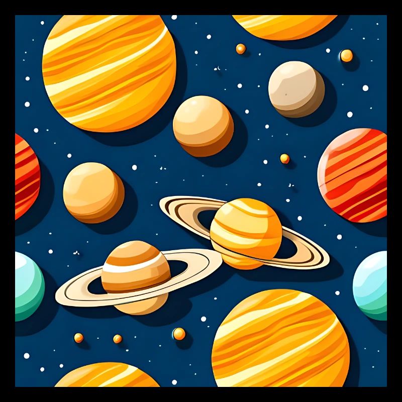 Freaky Solar System Pattern
