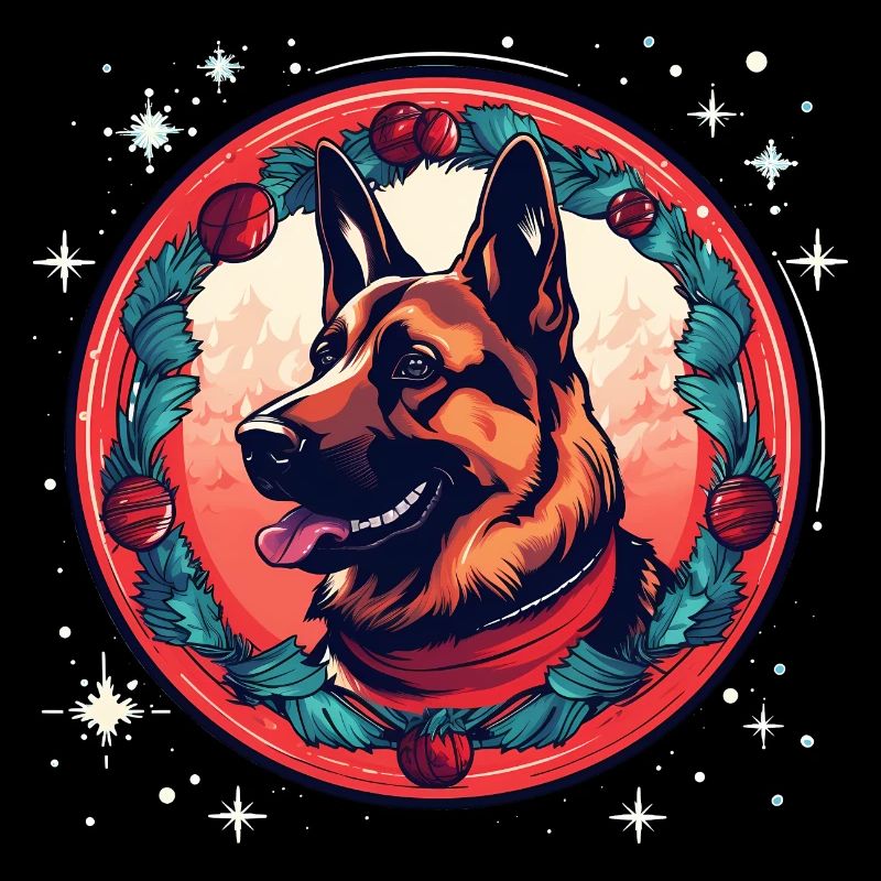 Deutscher Schäferhund Weihnachten, Liebeshunde