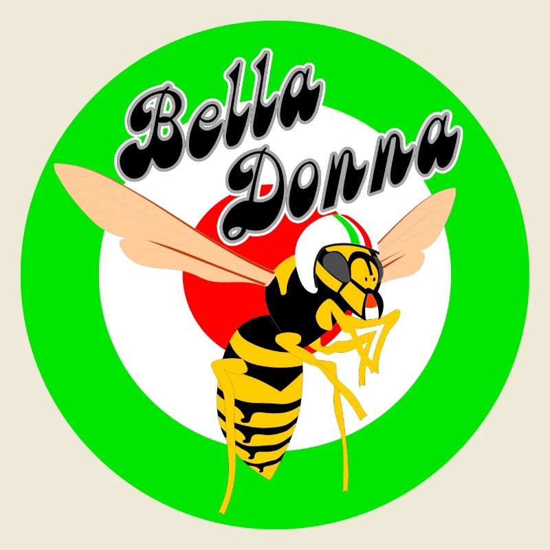 Guêpe Mod Cible Cocarde Verte Bella Donna