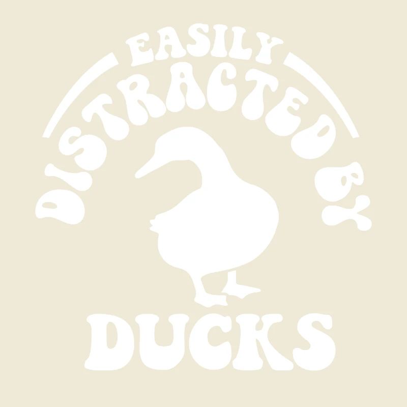 Facilement distrait par les canards