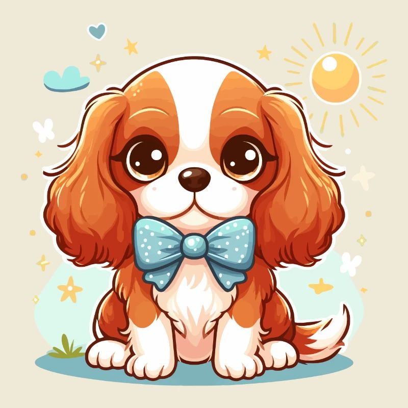 Chien Mignon Cavalier King Charles