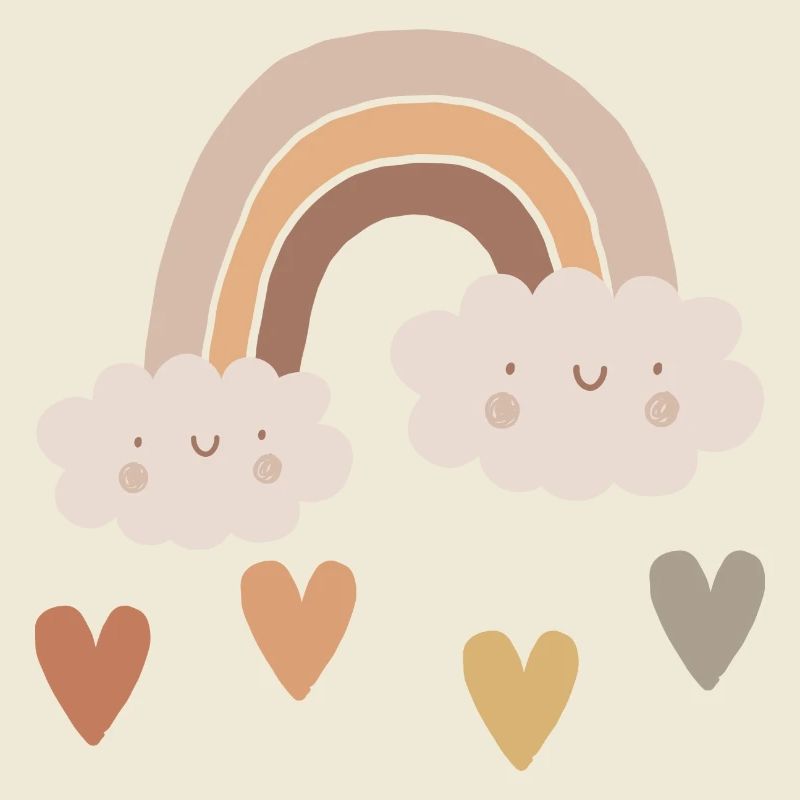 Farbpfade: Boho Regenbogen