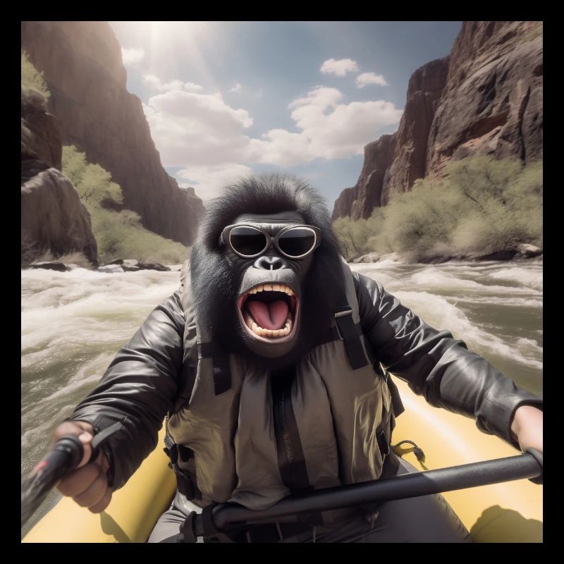 Rafting Gorilla