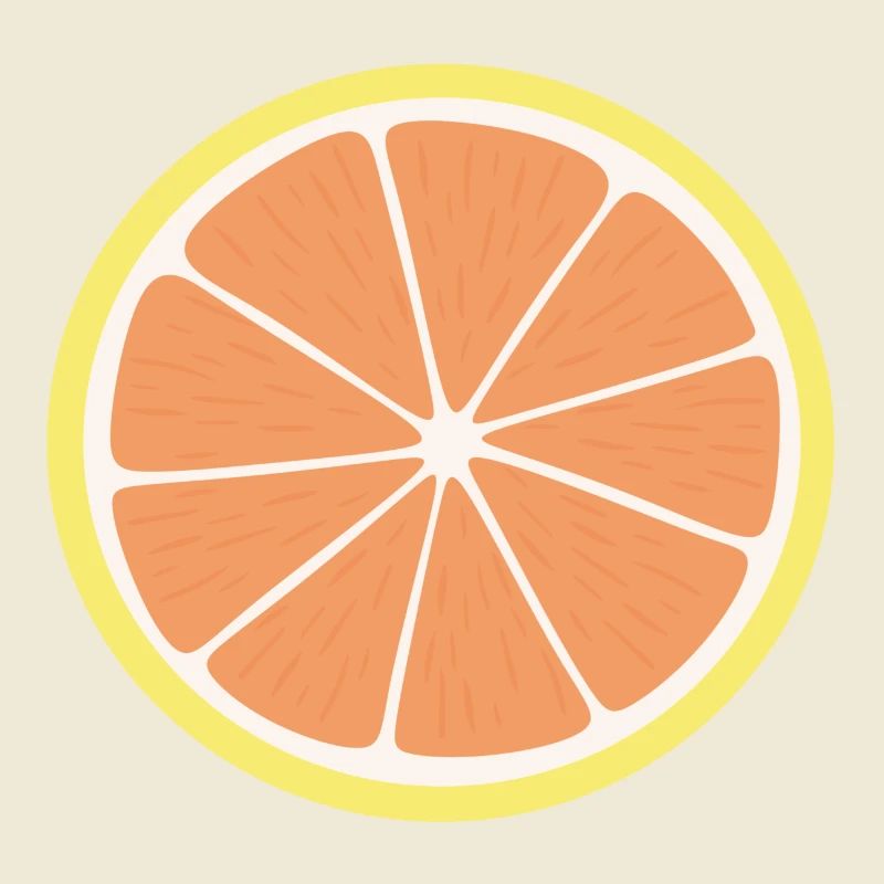 Grapefruit-Scheibe