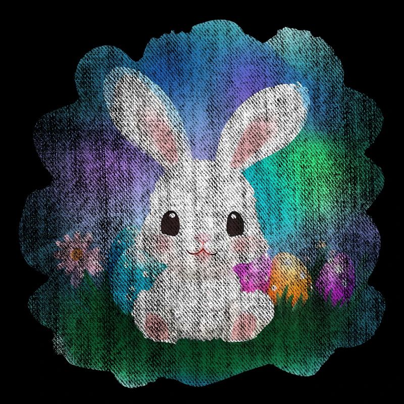 Lapin de Pâques mignon