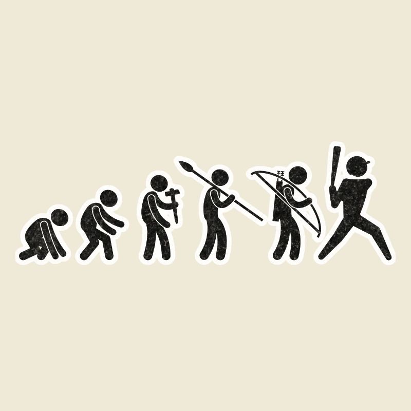 Evolution Baseball Player Black Grunge