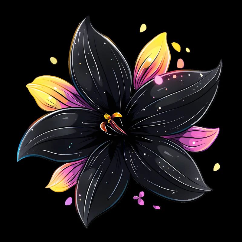Fleur noire