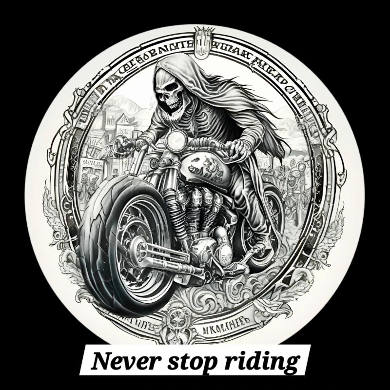 Never stop riding