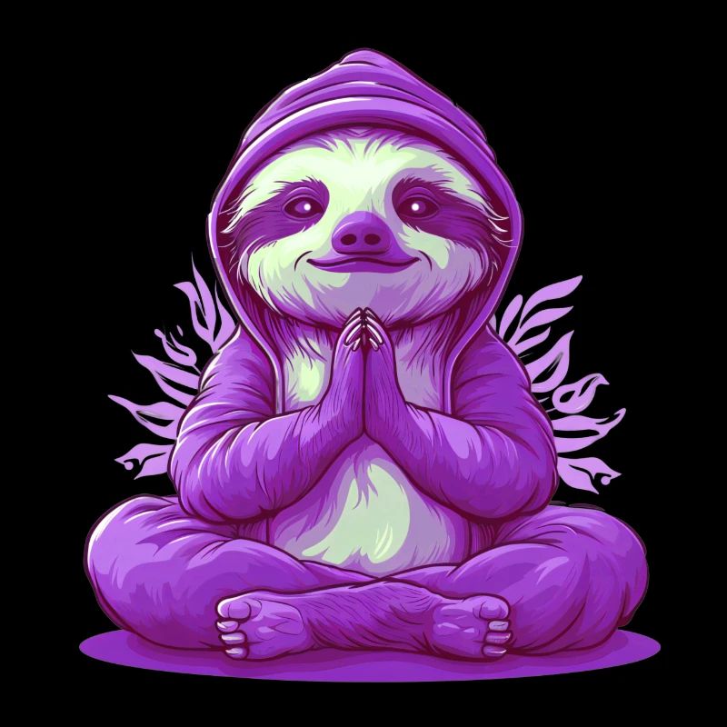 Sloth Yoga Relaxation Chill Gift