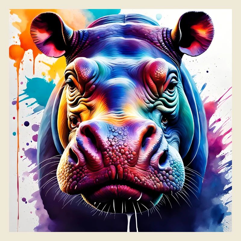 Hippo farbig