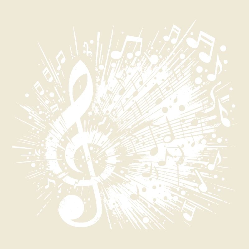 Exploding Music Clef Scale