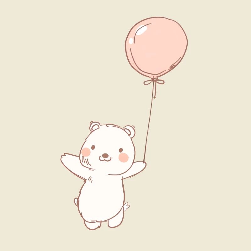 Teddy Bear, Cute Teddy Bear Balloon