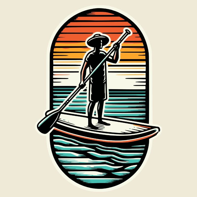 Vintage Stand up paddle SUP