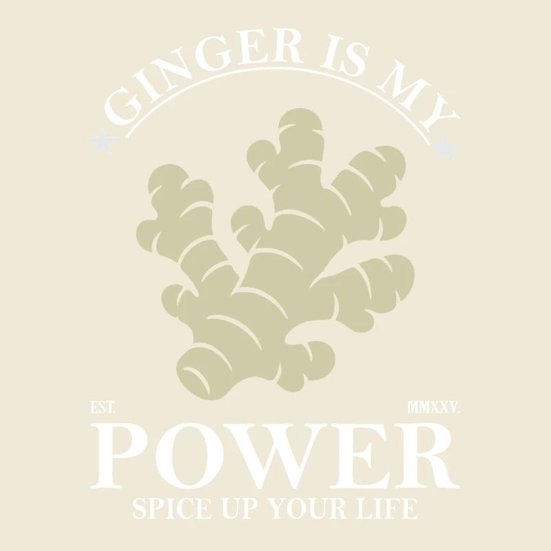Ginger Is My Power Design