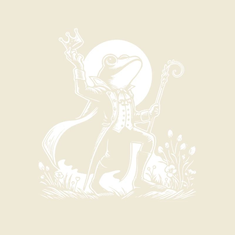 Prince grenouille – Conception de conte de fées