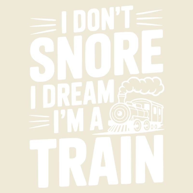 Je ne ronfle pas, je rêve que je suis un train