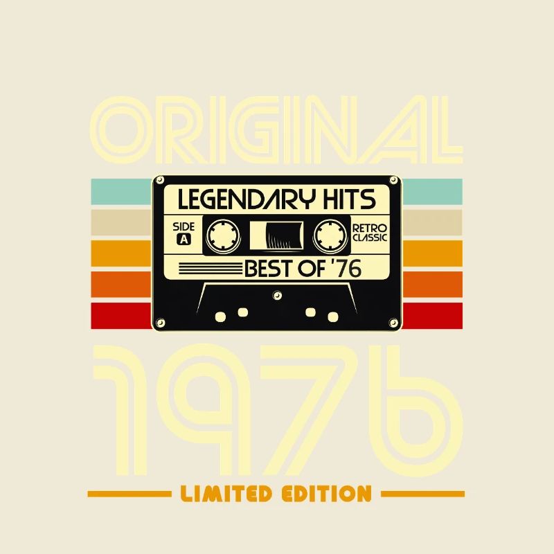 Original 1976 Retro Cassette