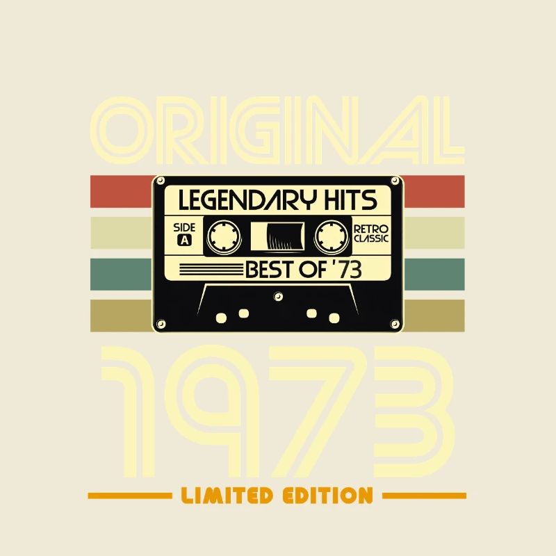 Originale Retro-Kassette von 1973
