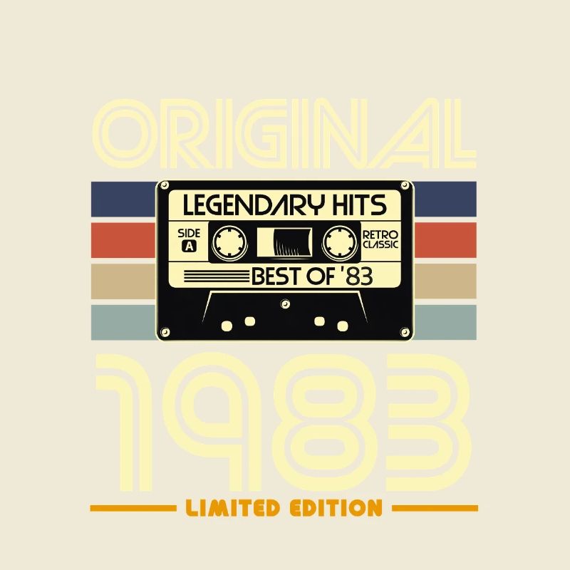 Original 1983 Retro Cassette