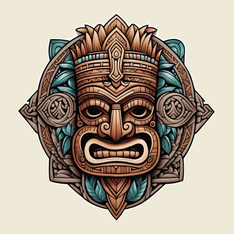 Tiki Beach - Polynesia Statue