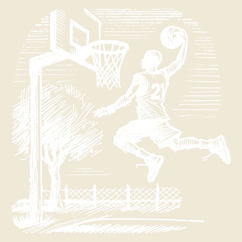 Dunk de basketteur
