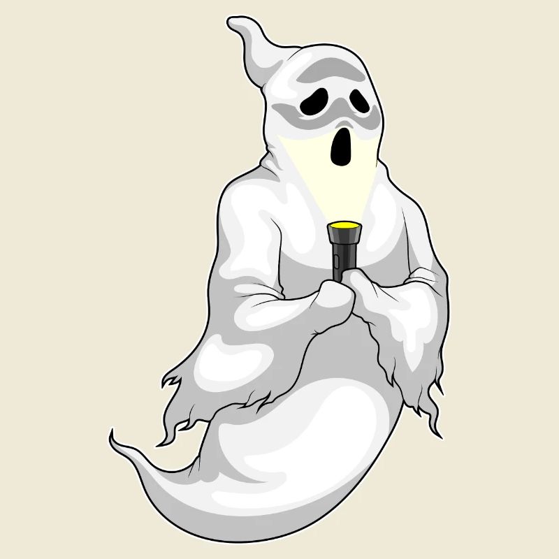 Ghost Halloween Flashlight