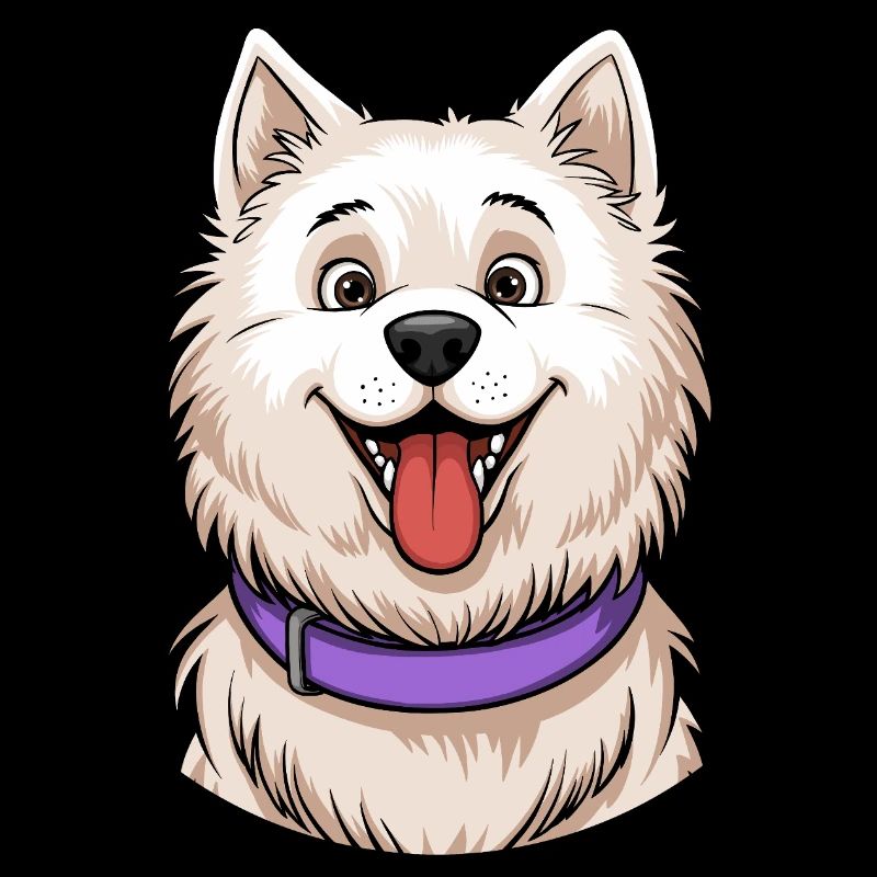 Samoyed Portrait