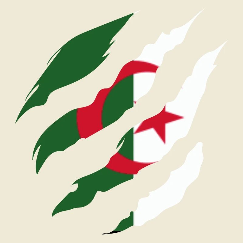 Algerian Flag - Algerian Gift Idea