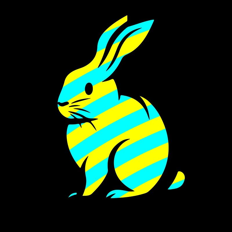 Ostern Symbol Hase