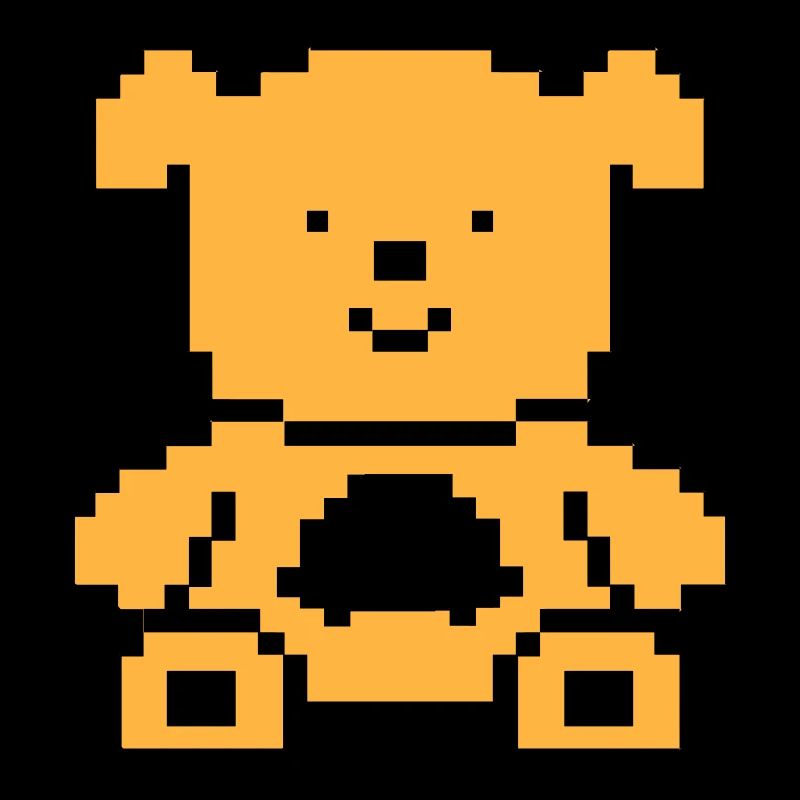 pixel bär