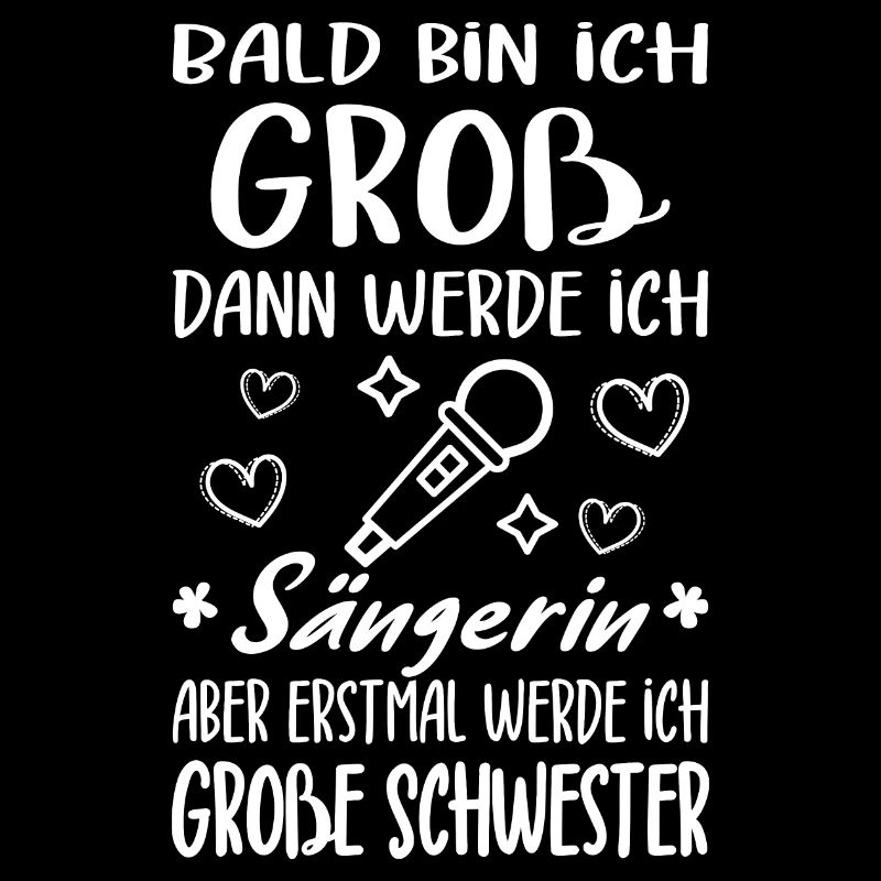 Ich Werde Große Schwester Sängerin Nachwuchs Idee