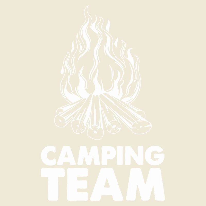 Camping Team Campfire