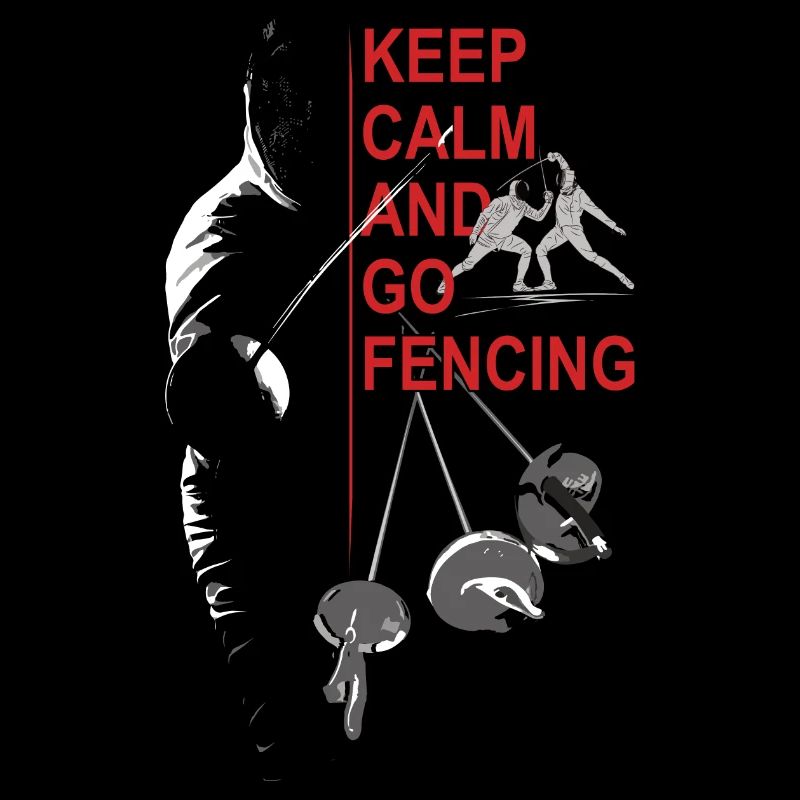 Fechten, Geschenk, Training, Keep Calm