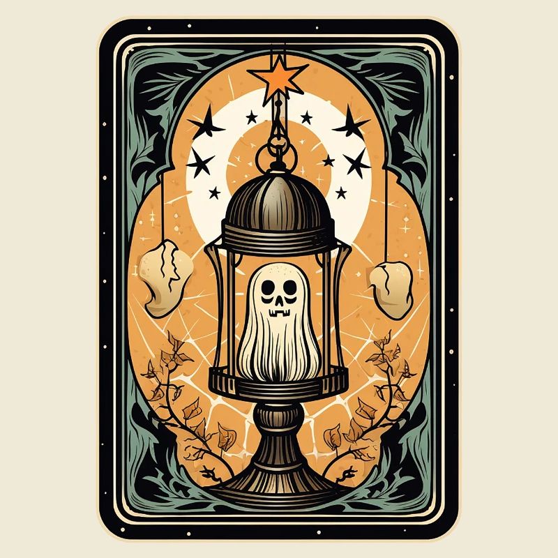 Geist in einem Käfig Tarot Käfig