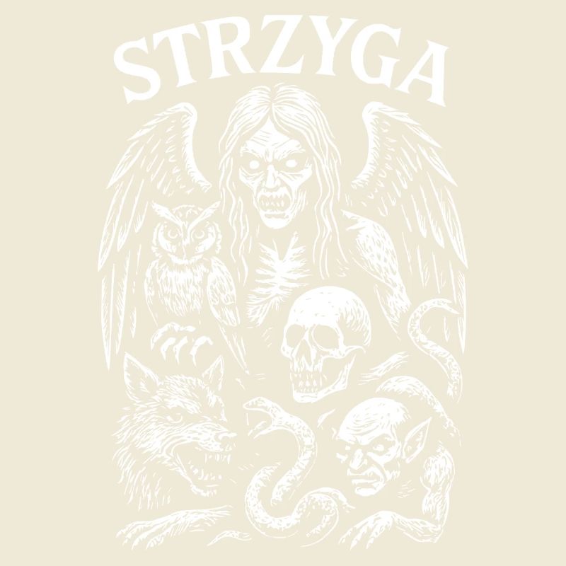 Dark Gothic Mythical Creature Design