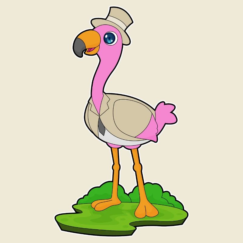 Flamingo Bräutigam Sakko Hochzeit