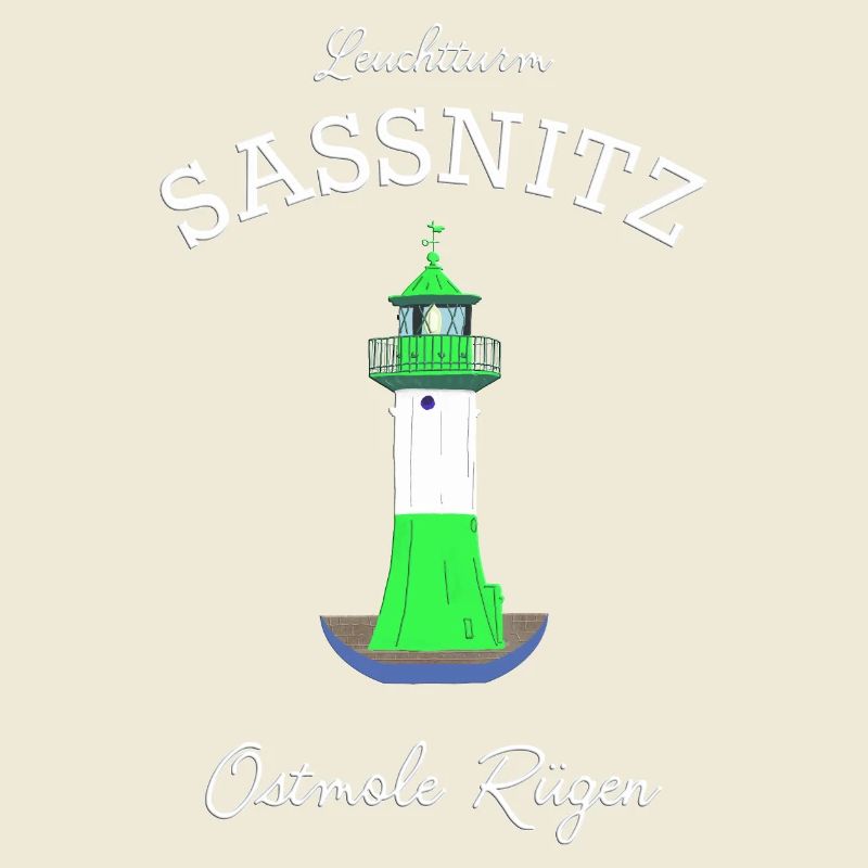 Rügen, Leuchtturm Sassnitz Ostmole, Ostsee