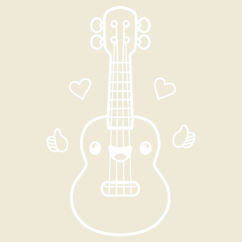 Ukulele Comic Look