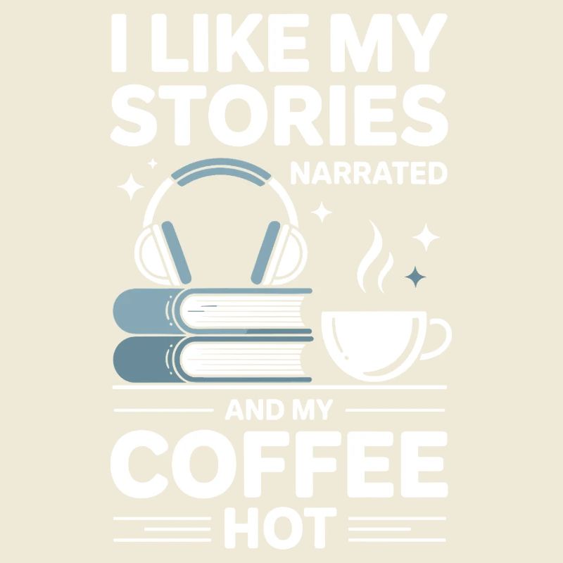 Coffee Lover Audiobook Passion Gift